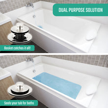 Drain Buddy Tub Ultra Flo 2-in-1 Tub Stopper and Hair Catcher