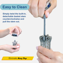 Drain Buddy Ultra Flo 6-Pack Replacement Baskets for Bathroom Sink (Fits 1.25” Wide Sink Drains)