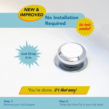 Drain Buddy Ultra Flo Installed in a Bathroom Sink.