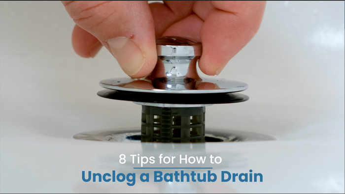 8 Tips for How to Unclog a Bathtub Drain