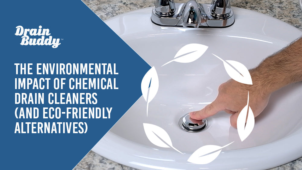 The environmental impact of chemical drain cleaners and eco-friendly alternatives.