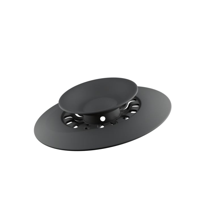 Silicone Bathtub Stopper and Kitchen Sink Strainer - 2 Pack.
