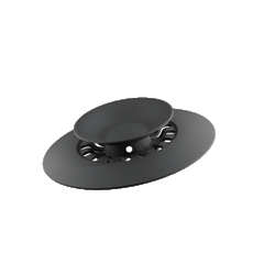 Silicone Bathtub Stopper and Kitchen Sink Strainer - 2 Pack.