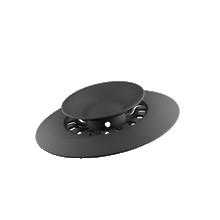 Silicone Bathtub Stopper and Kitchen Sink Strainer - 2 Pack.