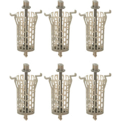 Drain Buddy Ultra Flo 6-Pack Replacement Baskets for Bathroom Sink (Fits 1.25” Wide Sink Drains)