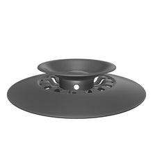 Drain Buddy Silicone Bathroom Drain Stopper and Hair Catcher - 2 Pack.